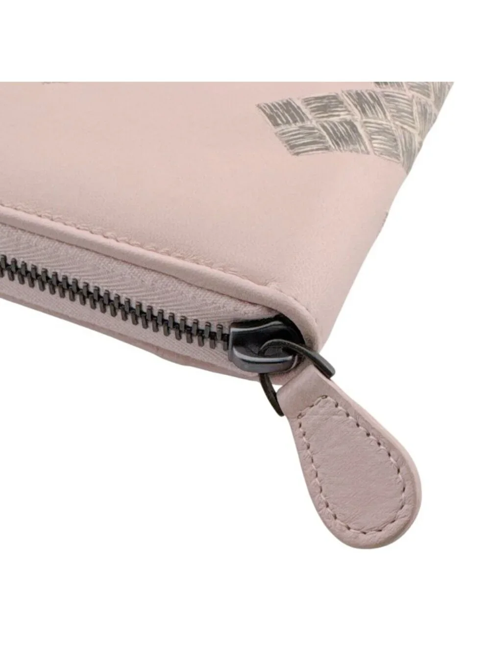 Bottega Veneta Zip Around Intrecciato Wallet